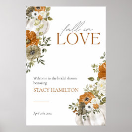 Señal de bienvenida de caída en el amor