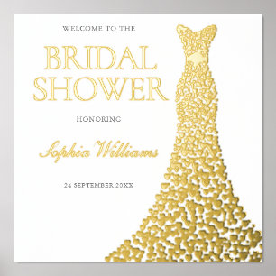 Señal de bienvenida de ducha con cubierta de Relie