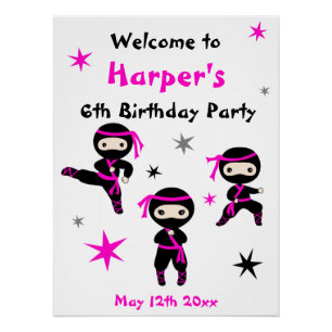 Señal de bienvenida de Fiesta de cumpleaños de gue
