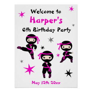 Señal de bienvenida de Fiesta de cumpleaños de gue