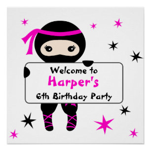 Señal de bienvenida de Fiesta de cumpleaños de gue