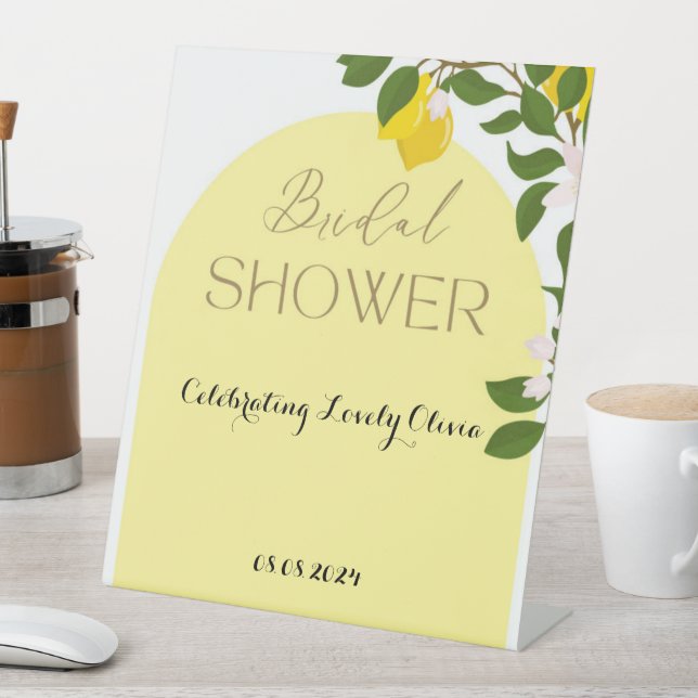 SEÑAL DE BIENVENIDA DE LA DUCHA BRIDAL DE LIMONCEL (In Situ)