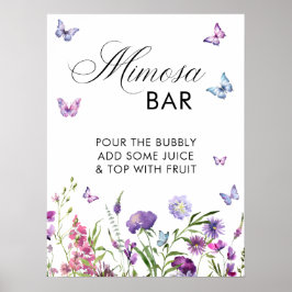 Señal de bienvenida de la ducha de la novia de mar