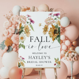 Señal de bienvenida de la ducha de la novia del gi