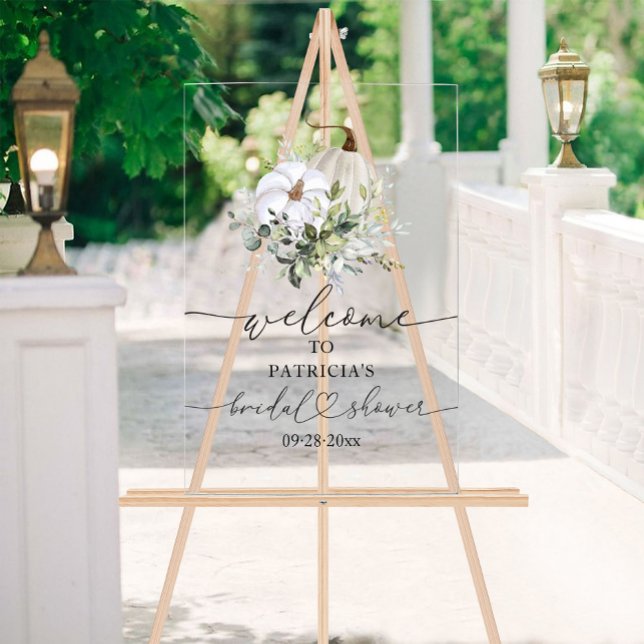 Señal de bienvenida de la ducha de novia de la llu (Subido por el creador)