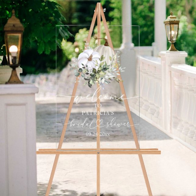 Señal de bienvenida de la ducha de novia de la llu (Subido por el creador)