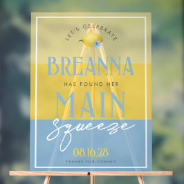 Señal de bienvenida de Lemon Main Squeeze 3 Shade