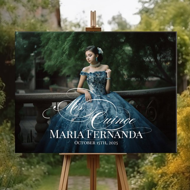 Señal de bienvenida de Mis Quince Quinceanera con  (Subido por el creador)