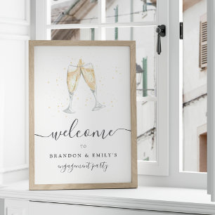 Señal de bienvenida del evento personalizado de la