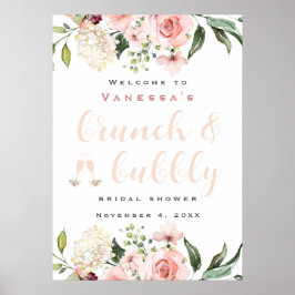 Señal de Bienvenida para Desayuno Nupcial con Cham