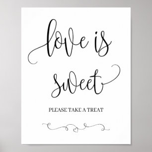Señal de boda / Desayuno de novia El amor es dulce