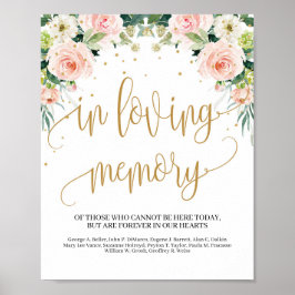 señal de boda rústica bohemio en memoria amorosa