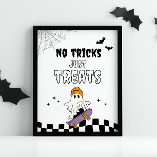 Señal de cumpleaños de Halloween para niños sin tr