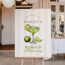 Señal de Despedida de Soltera de Margs & Matrimony