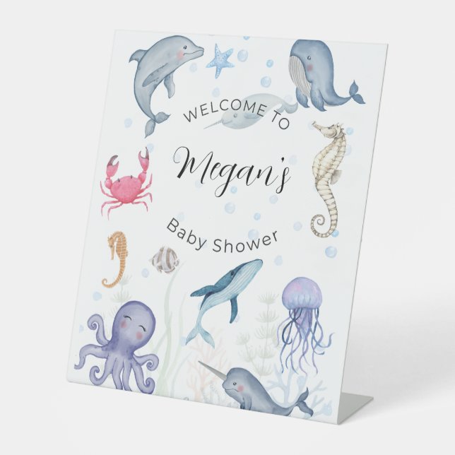 señal de ducha de bebé (Anverso)