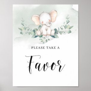 Señal de favor del eucalipto boho de la vegetación