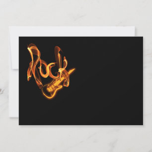 Señal de incendio de roca