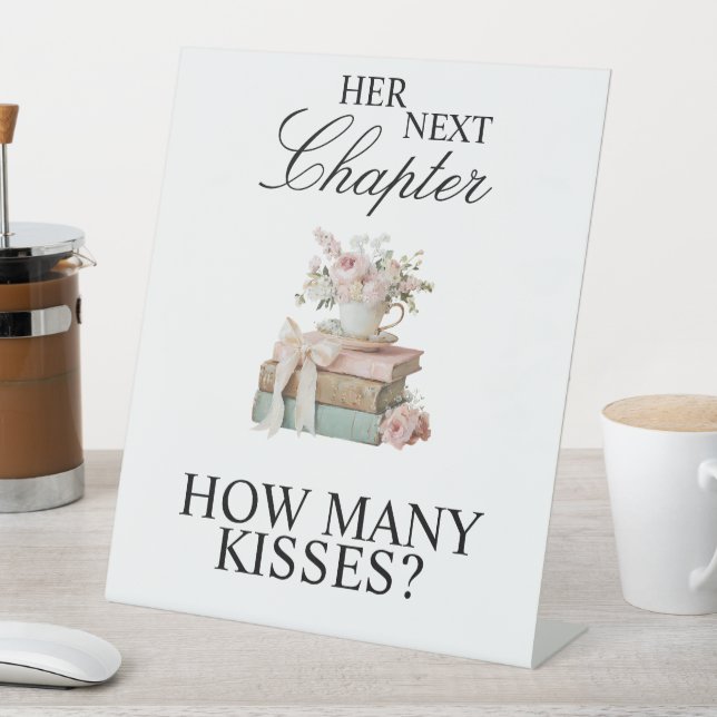 Señal de mesa para despedida de soltera de su próx (In Situ)