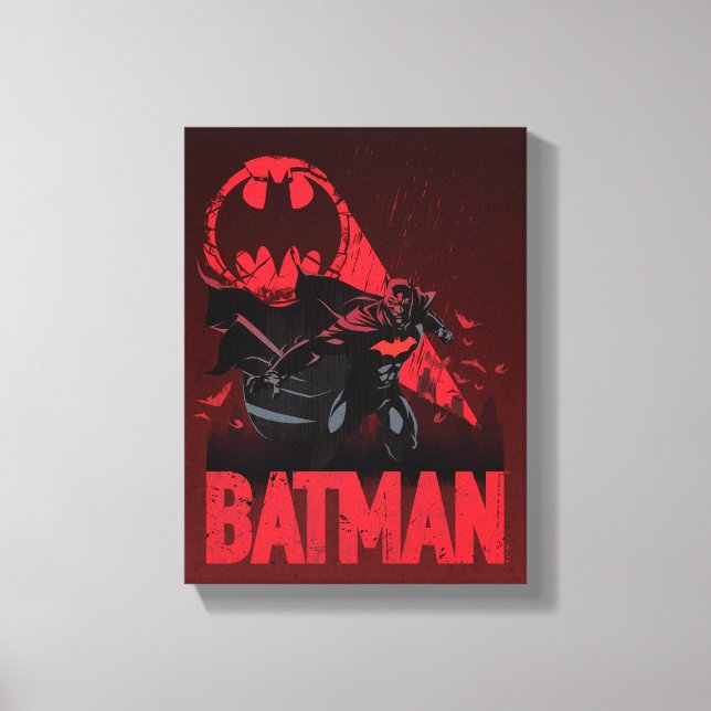 Señal de Murciélago Carmesí de Batman (Anverso)