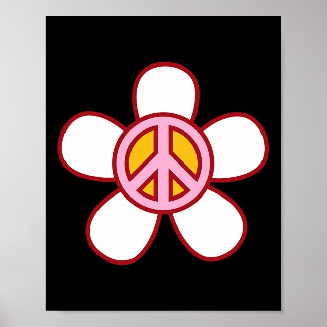 SEÑAL DE PAZ AMO a la sala de disfraces Groovy Hip (Frente)
