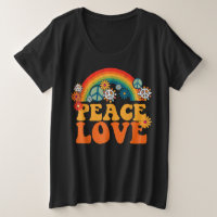 SEÑAL DE PAZ AMO a los 60's 70s Tye Dye Hippie