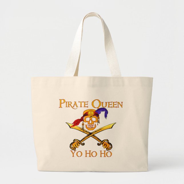 Señal de paz de la Reina del Pirata Bolsa de Tote (Frente)