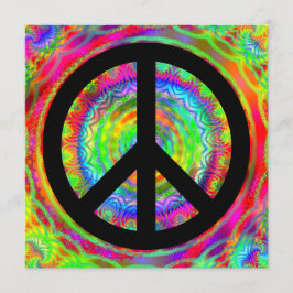 Señal de paz negra funky
