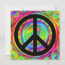 Señal de paz negra funky