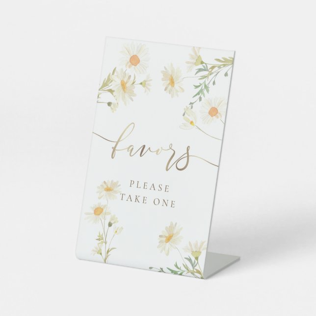 señal de pedestal de daisies (Anverso)