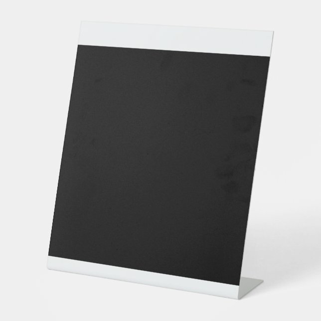 Señal de pedestal minimalista para exhibición de e (Anverso)