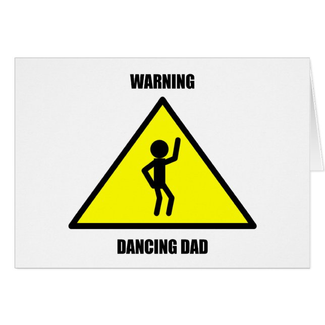 Señal de peligro: Papá del baile (Anverso (Horizontal))