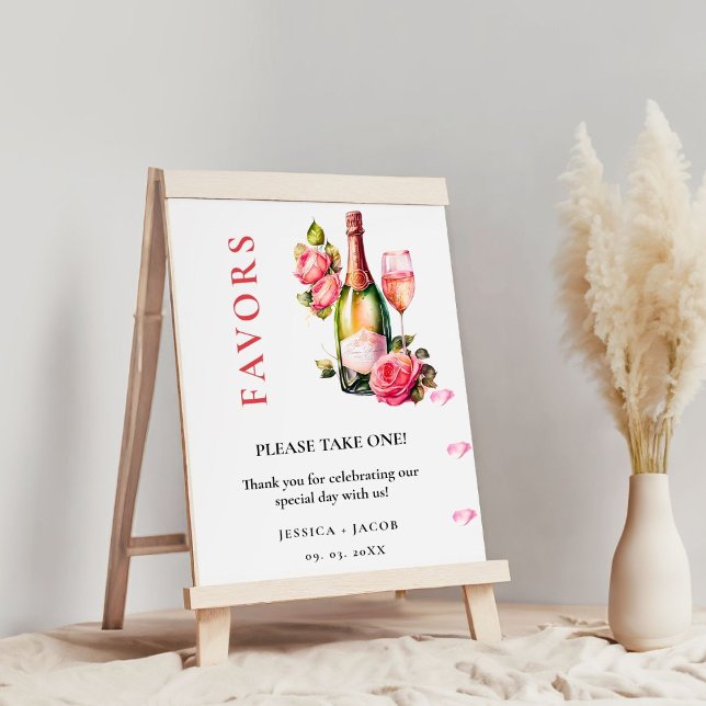 Señal de Petals y Prosecco Bridal Shower Favor (Subido por el creador)