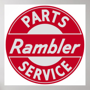 señal de piezas y servicio de Rambler