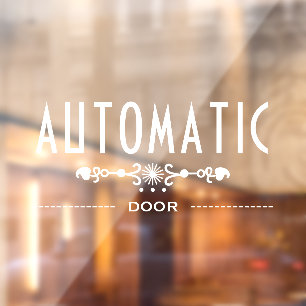 Señal de puerta automática,