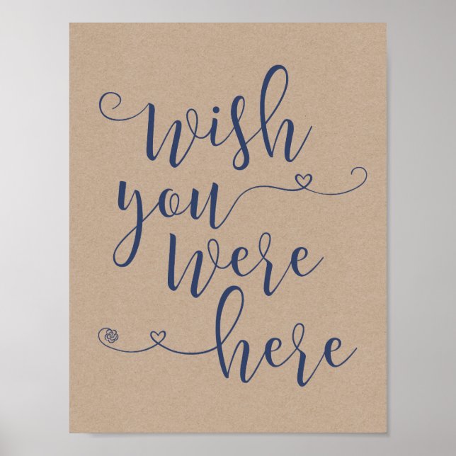 Señal de recuerdo amoroso - desearía que estuviera (Frente)