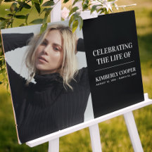 Señal de recuerdo fotográfico de celebración moder