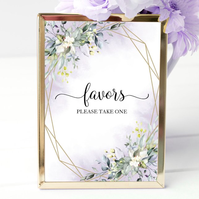 Señal de Recuerdos Geométricos de Eucalipto Verde (Subido por el creador)