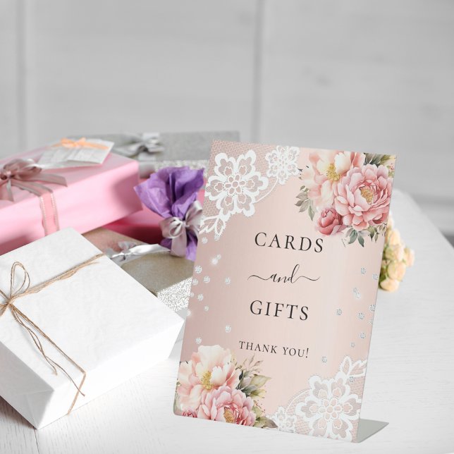 Señal de regalo de tarjetas de encaje de florines  (Subido por el creador)