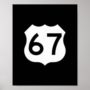 señal de ruta 67 meme seis siete 1