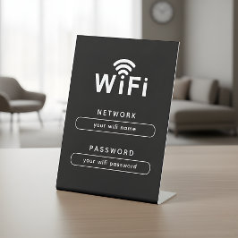 Señal de tabla de inicio de sesión de red WIFI | S