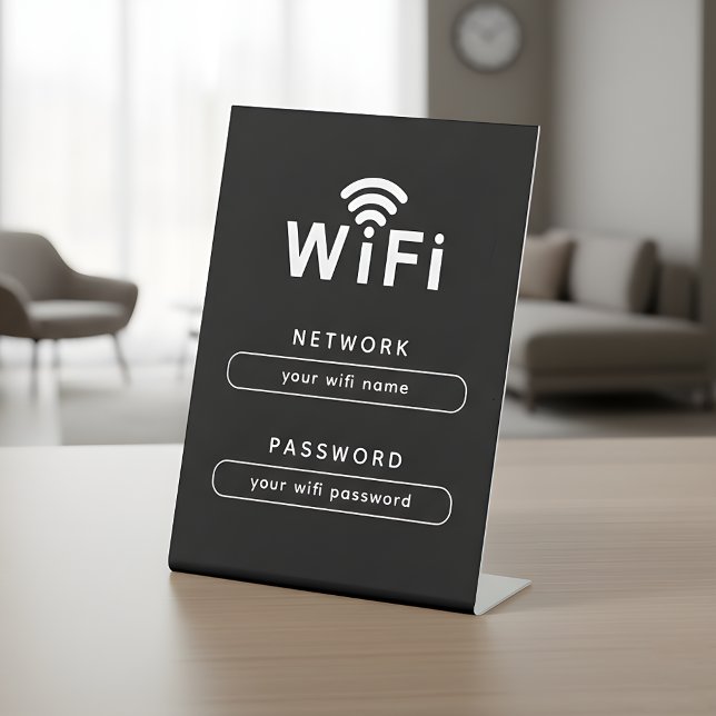 Señal de tabla de inicio de sesión de red WIFI | S (Subido por el creador)