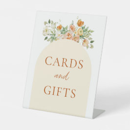 Señal de tarjetas y regalos para ducha de novia fl