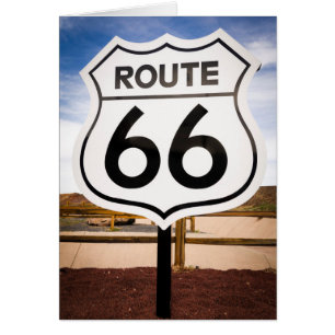 Señal de tráfico de la ruta 66, Arizona