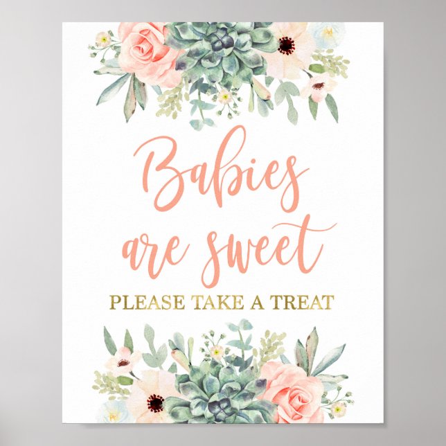 Señal de tratamiento con suculentos (Frente)