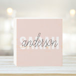 Señal Decorativa De Madera Belleza rosa pastel moderna Personalizada<br><div class="desc">Belleza rosa pastel moderna Personalizada</div>
