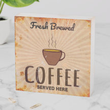 Café recién hecho