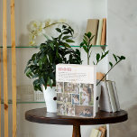 Señal Decorativa De Madera Definición de mamá | 8 Foto personalizada<br><div class="desc">Signo moderno de la caja de madera del collage de fotos 8. Con una dulce definición de lo que es una madre con espacio para mensajes personalizados, nombres y/o año. Te dio a luz, te alimentó, te recogió de terribles bailes de secundaria; ¡asegúrate de mostrarle lo agradecido que estás! Los...</div>