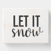 Dejar que la nieve sea festividad