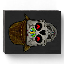 El Gorra de Love Skull Fedora