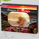 Señal Decorativa De Madera Forever & Always Banderas Sunset 914<br><div class="desc">Pintura de la colección "Banderas Rocky Sunset 914" Personalice en la página del producto o haga clic en el botón personalizar para obtener más opciones de diseño. Diseño creado a partir de mi pintura "Banderas Rocky Sunset 914", que capta un Sunset de Banderas Bay desde una orilla rocosa en Puerto...</div>